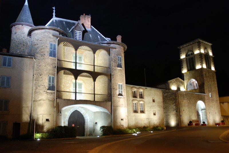 Eglise et logis abbatial