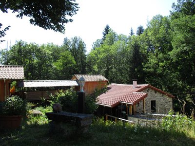 la passerelle et sa chambre d'eau