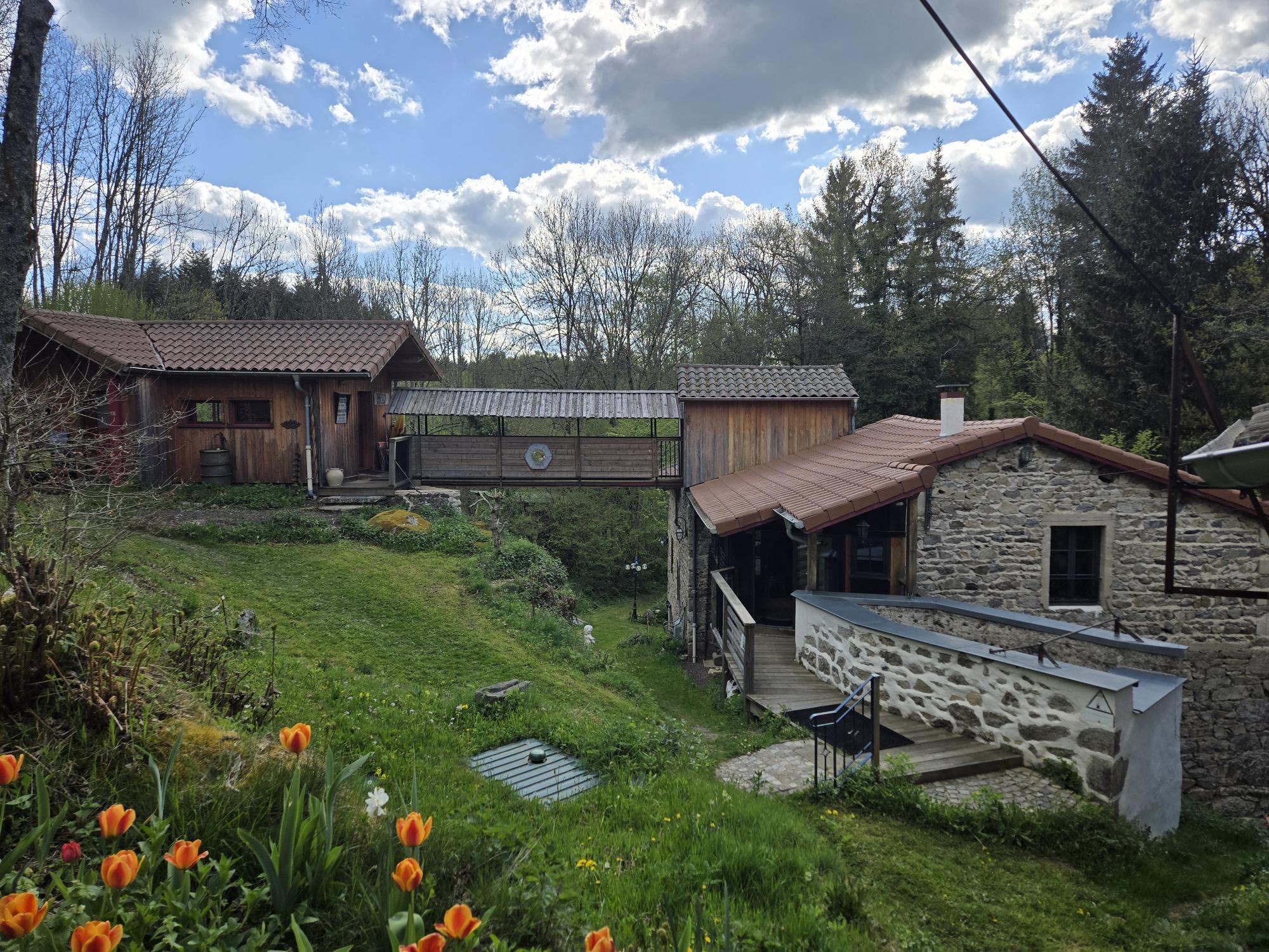 Vue panoramique sur le gite