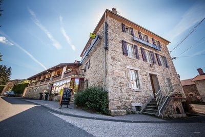 Vue extérieur Hotel/restaurant