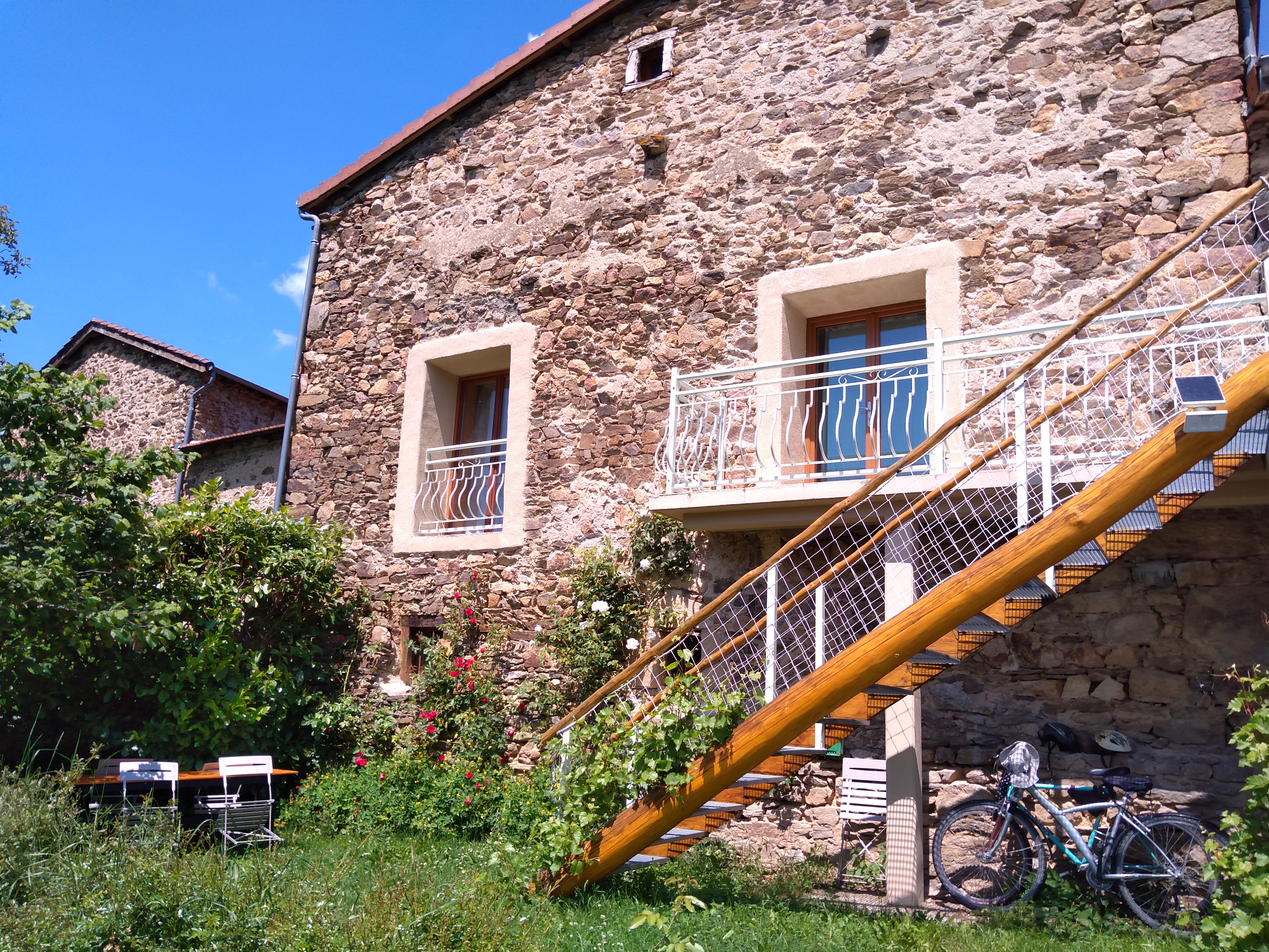 Façade de l'hébergement