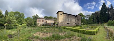 Château vu du jardin