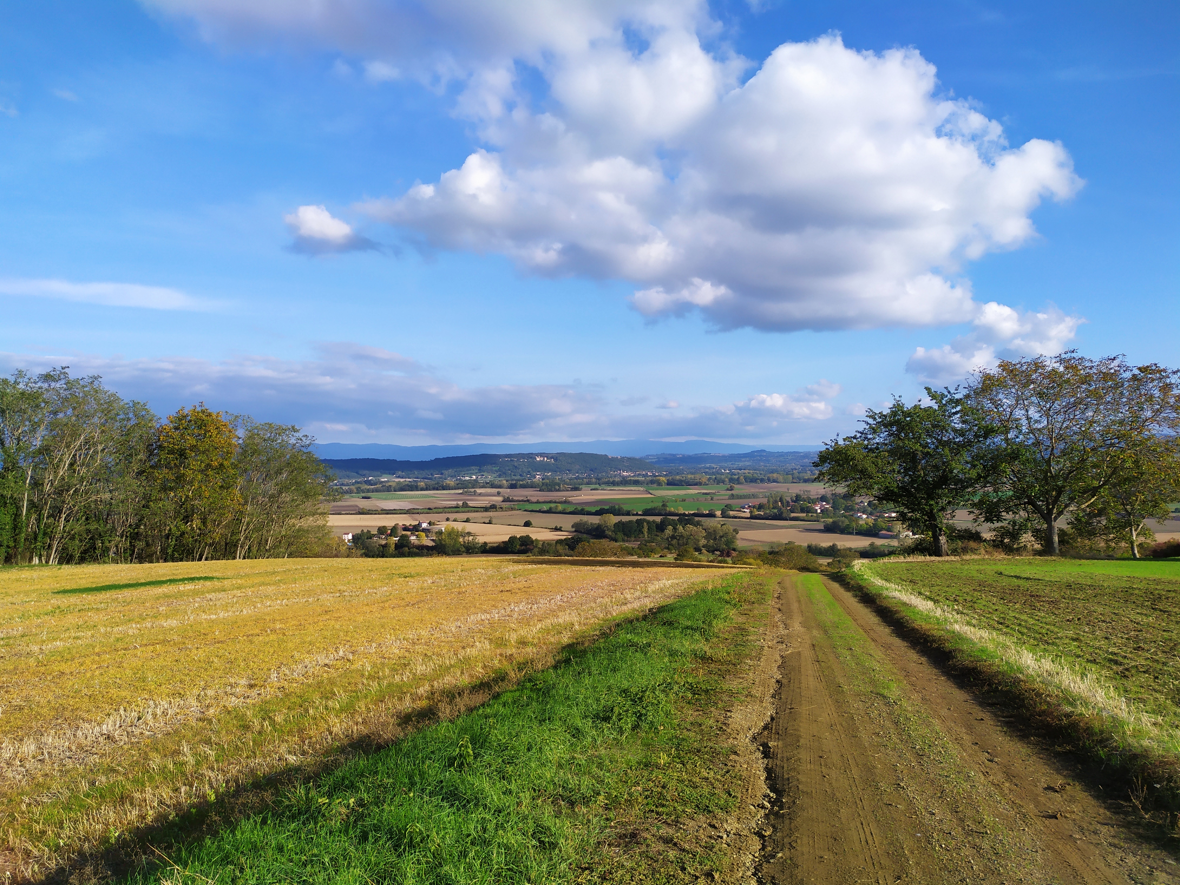 Vue depuis la redescente