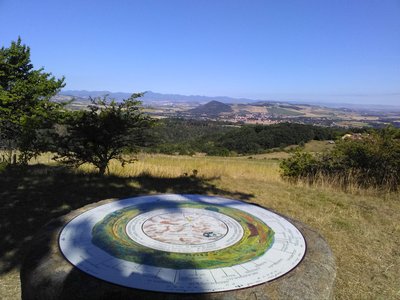 Vue depuis la table d'orientation