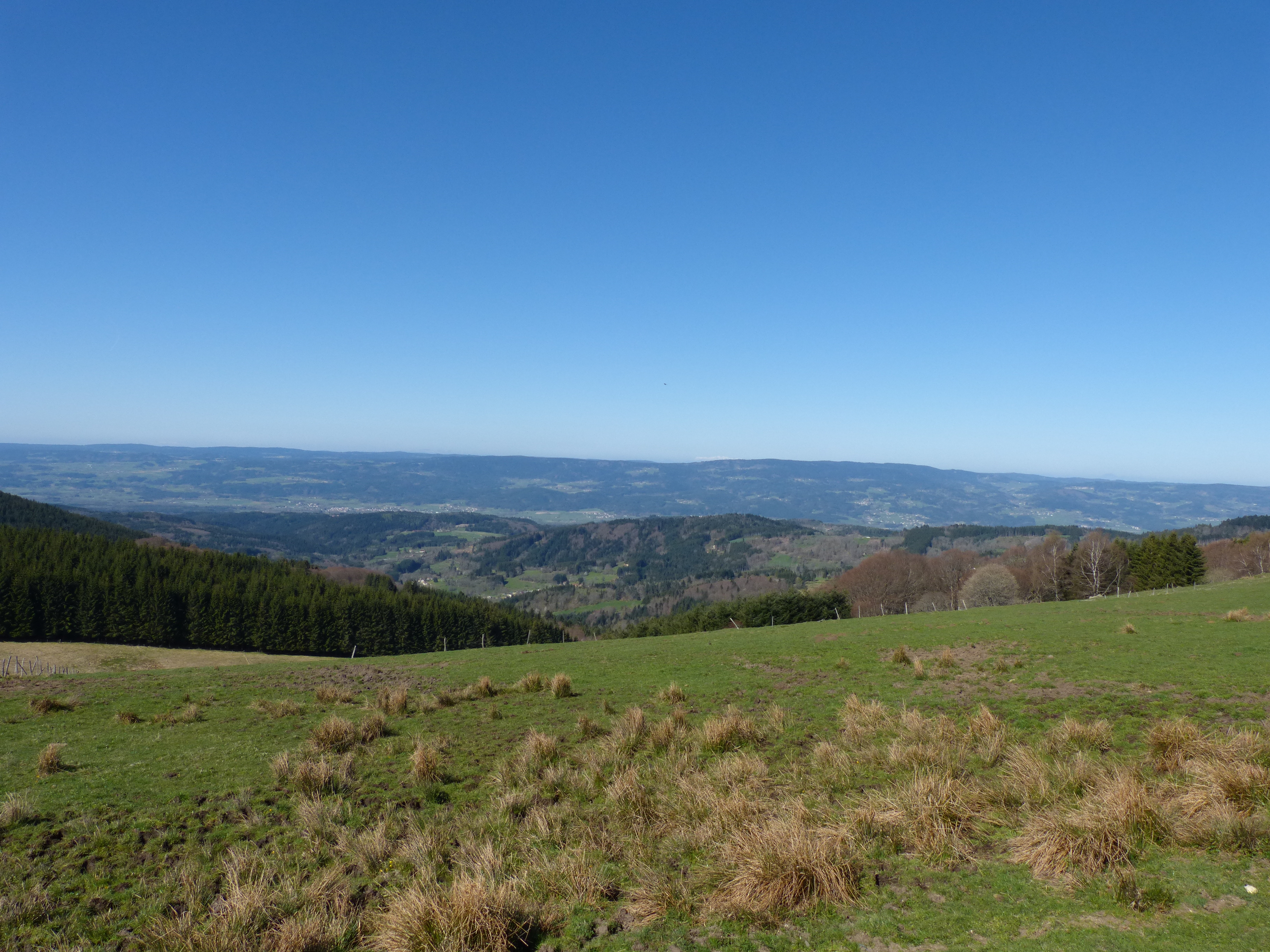 Vue sur les monts du Livradois