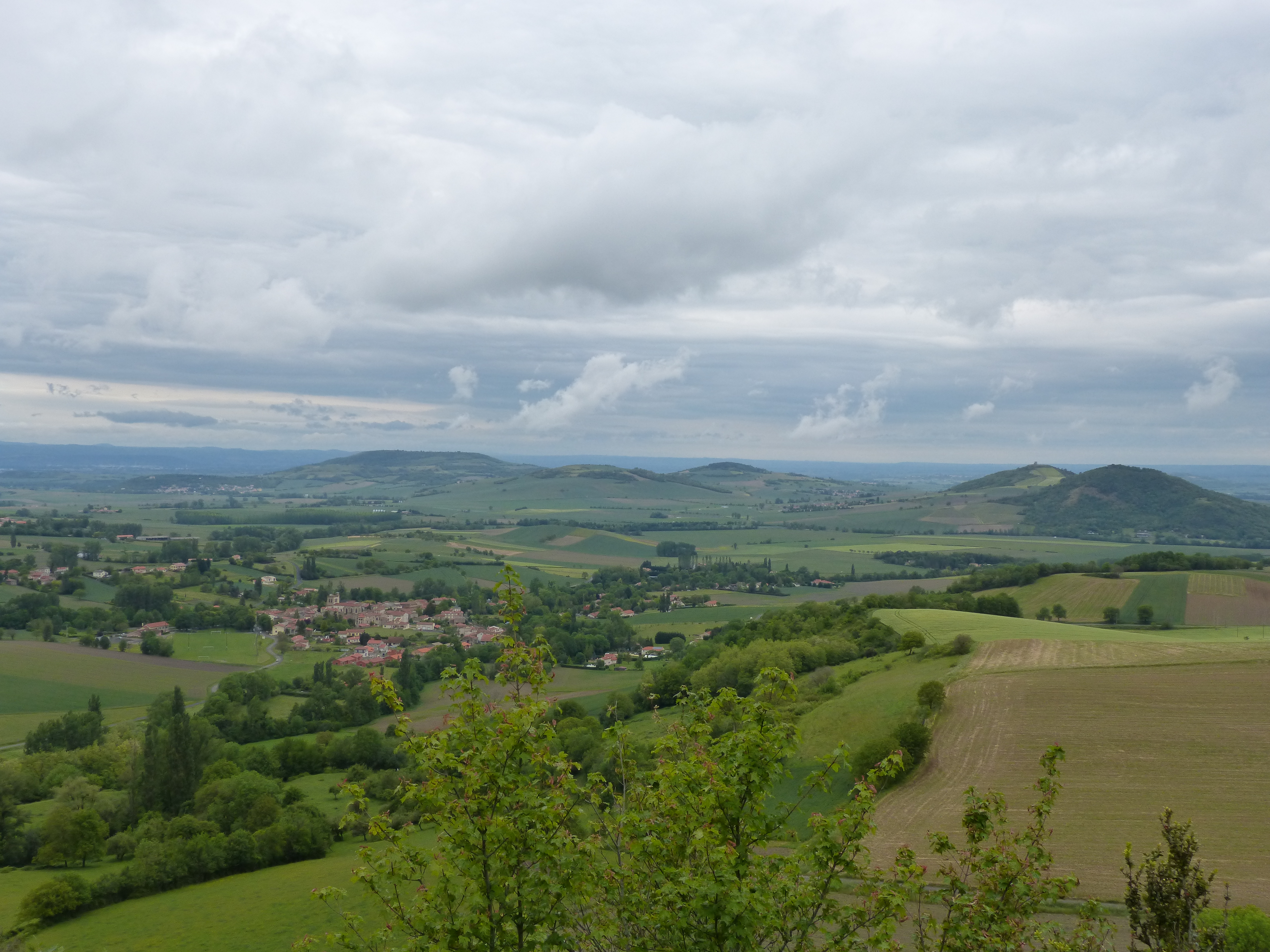 Vue sur Saint-Julien-de-Coppel