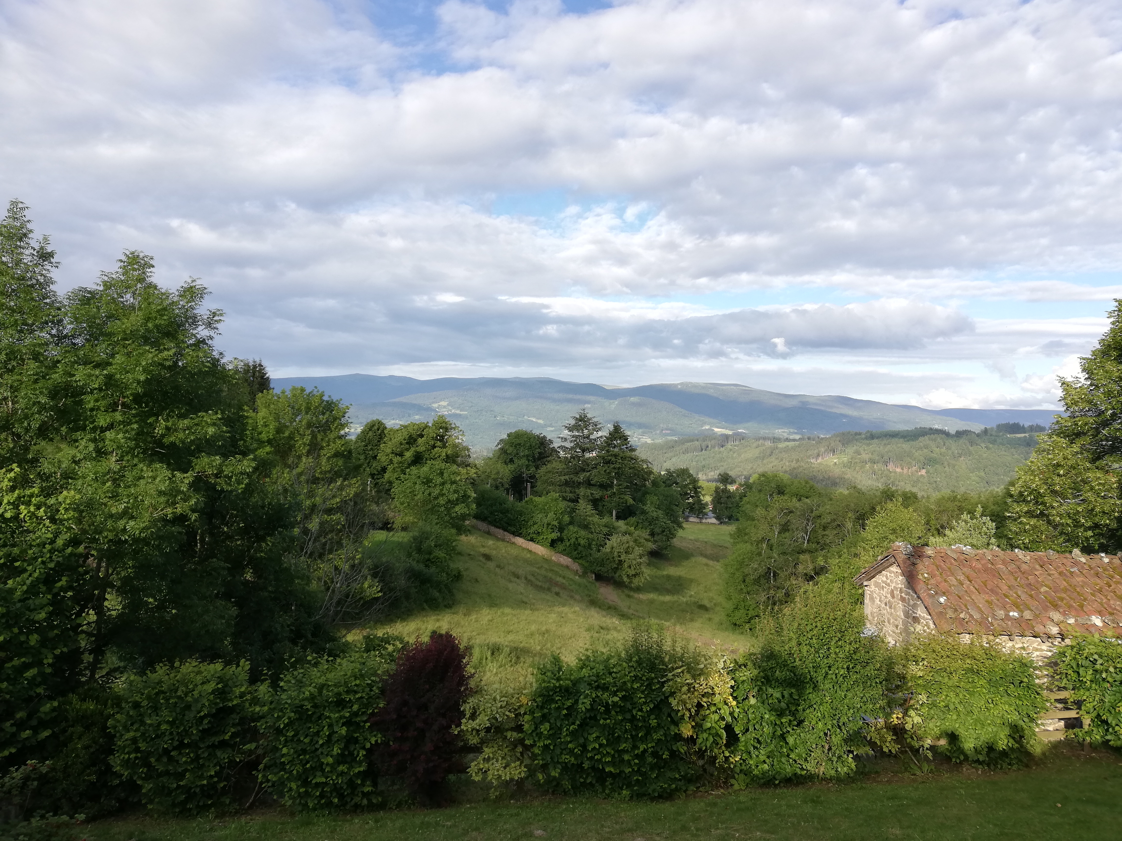 Vue sur les Monts du Forez