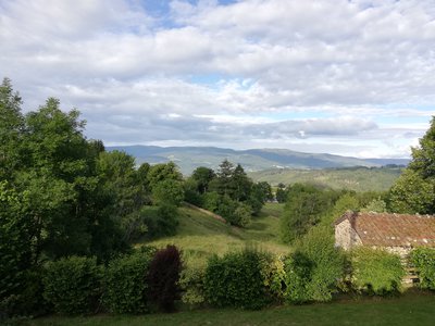 Vue sur les Monts du Forez