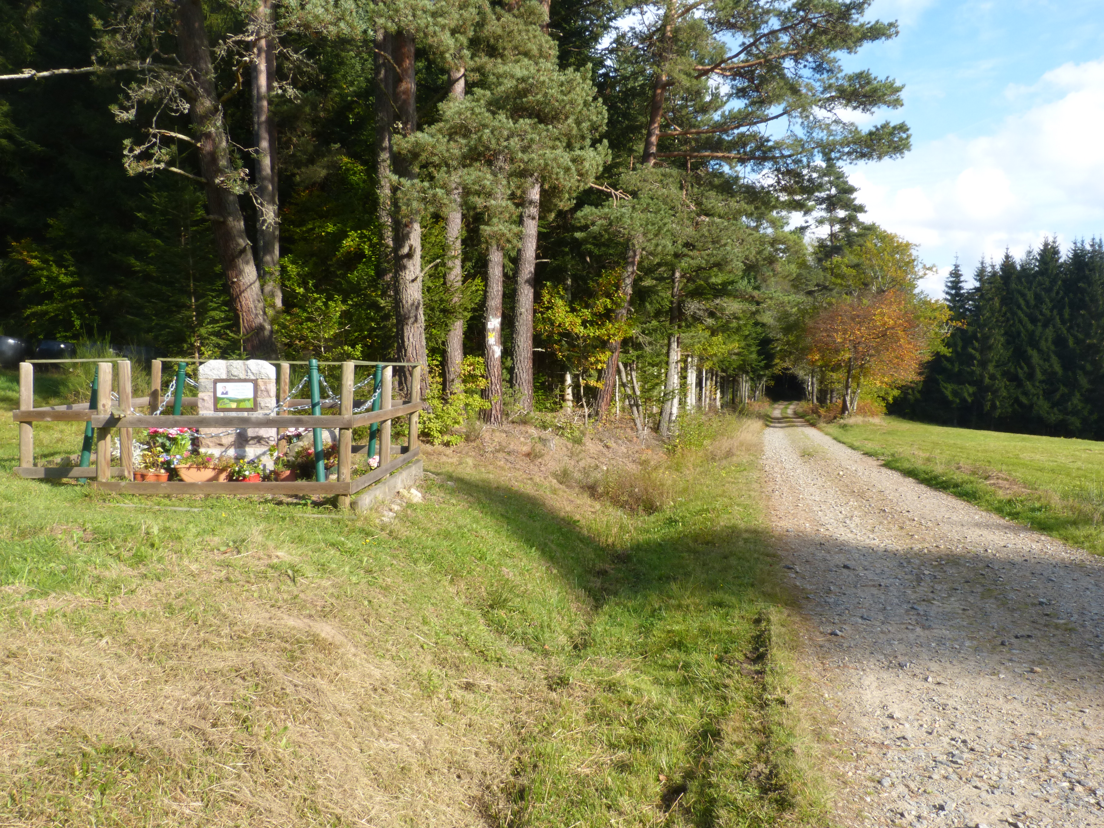 Chemin vers la croix de Chard