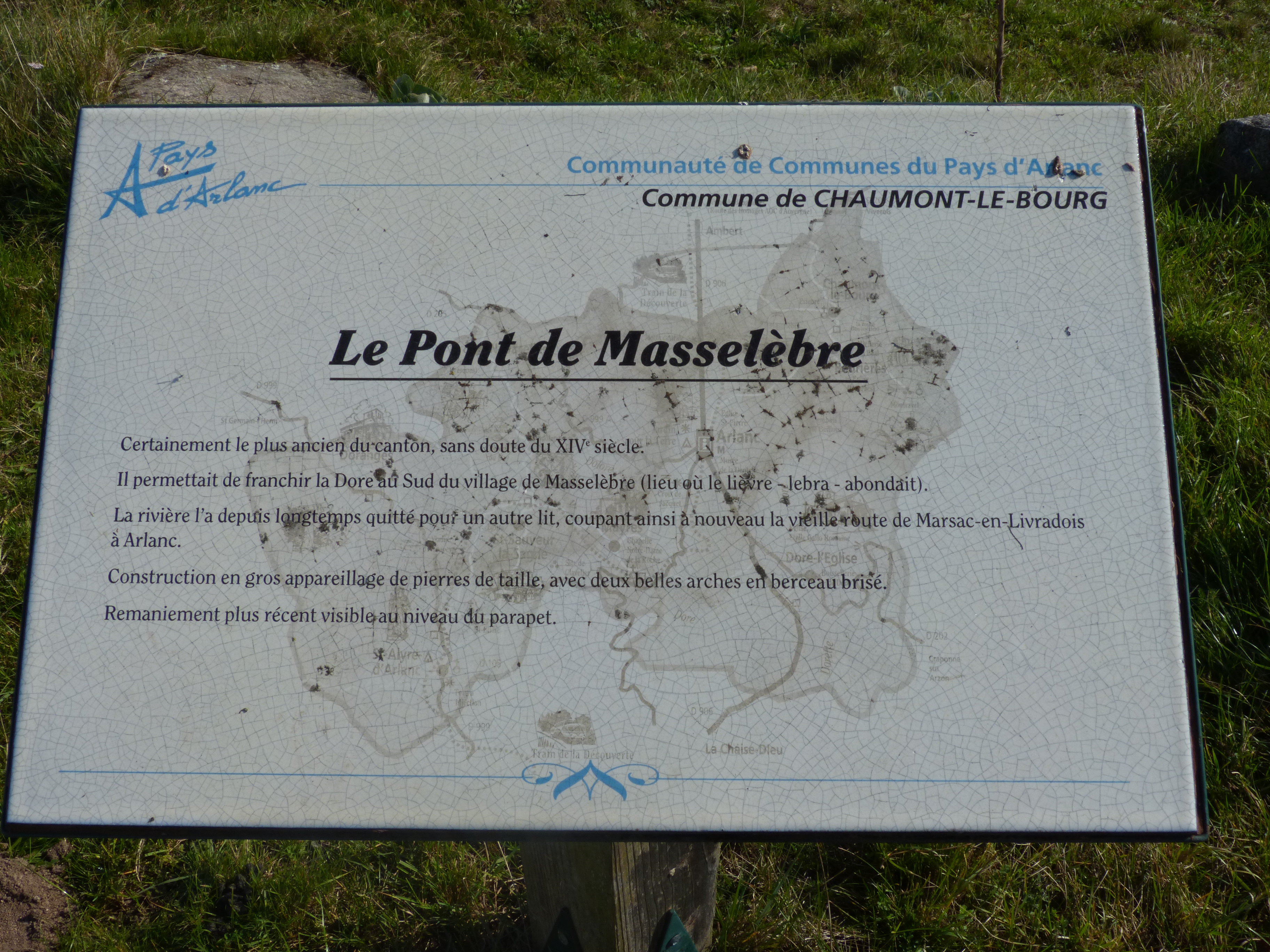 Panneau d'information