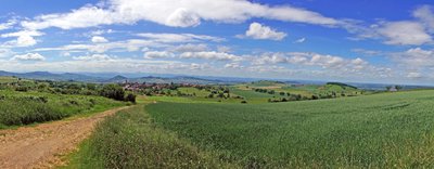 Vue sur Egliseneuve Près Billom