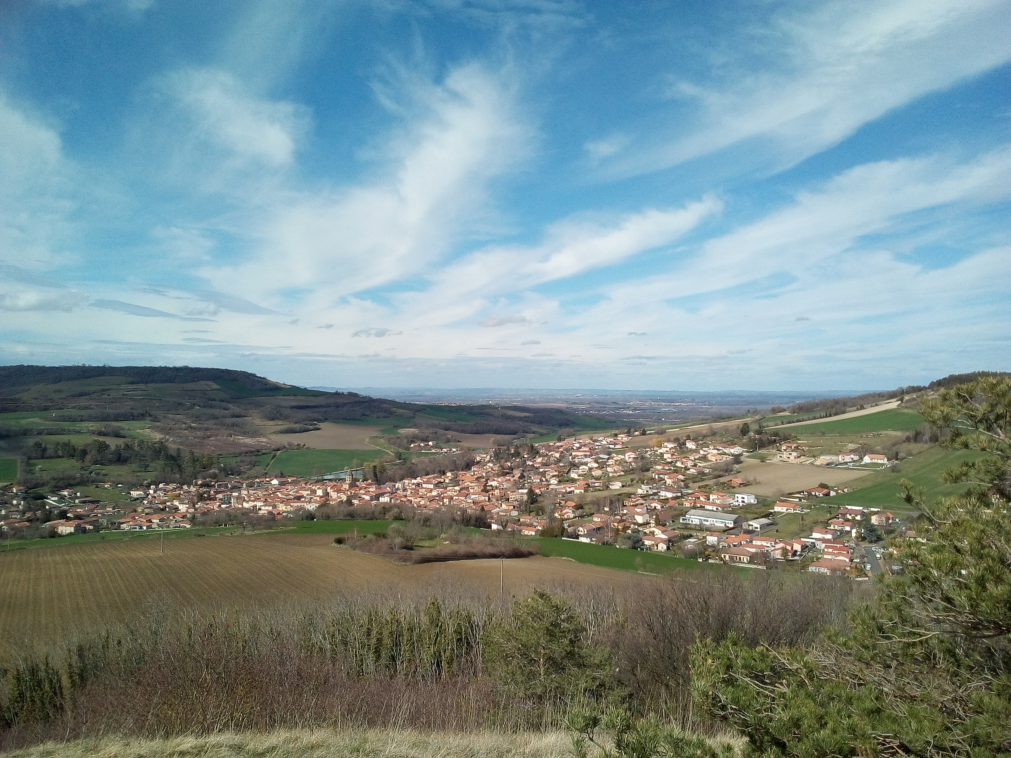 Vue sur Chauriat