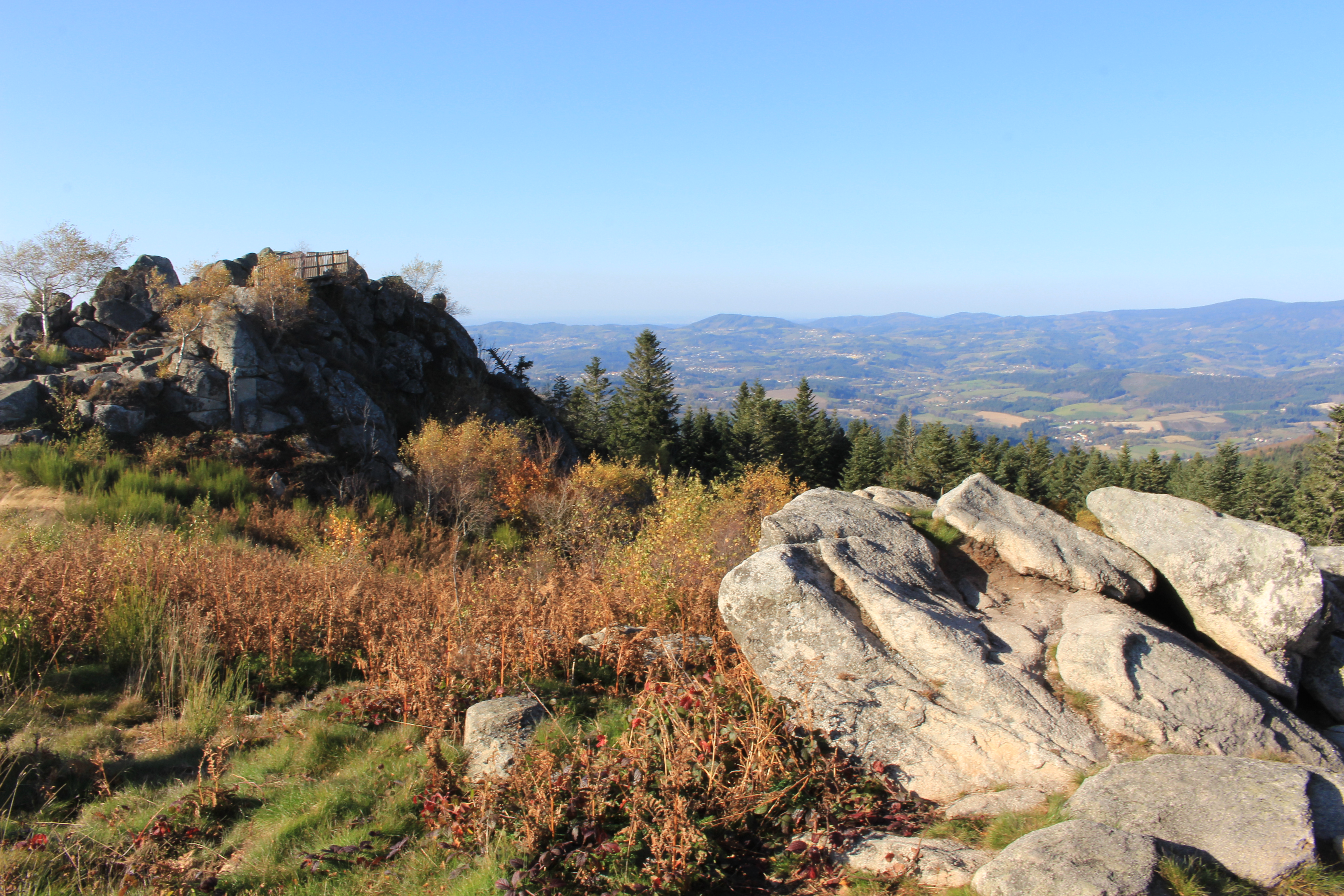 Vue depuis Pierre Pamole