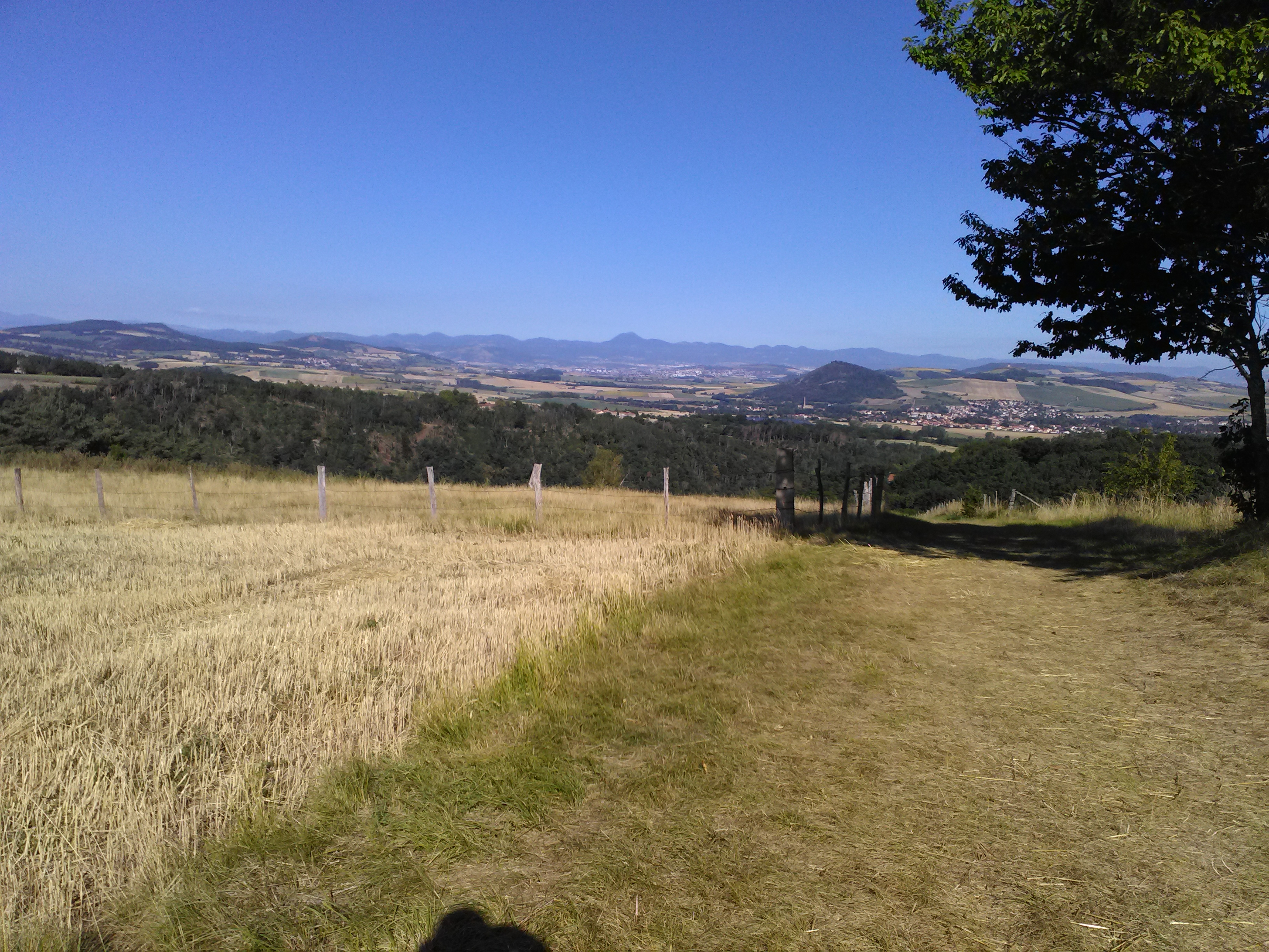 Vue depuis la table d'orientation