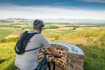 Point de vue depuis la tour de Courcourt