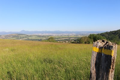 Vue depuis le puy de la poule