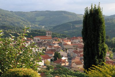 Vue sur Saint-Remy-sur-Durolle