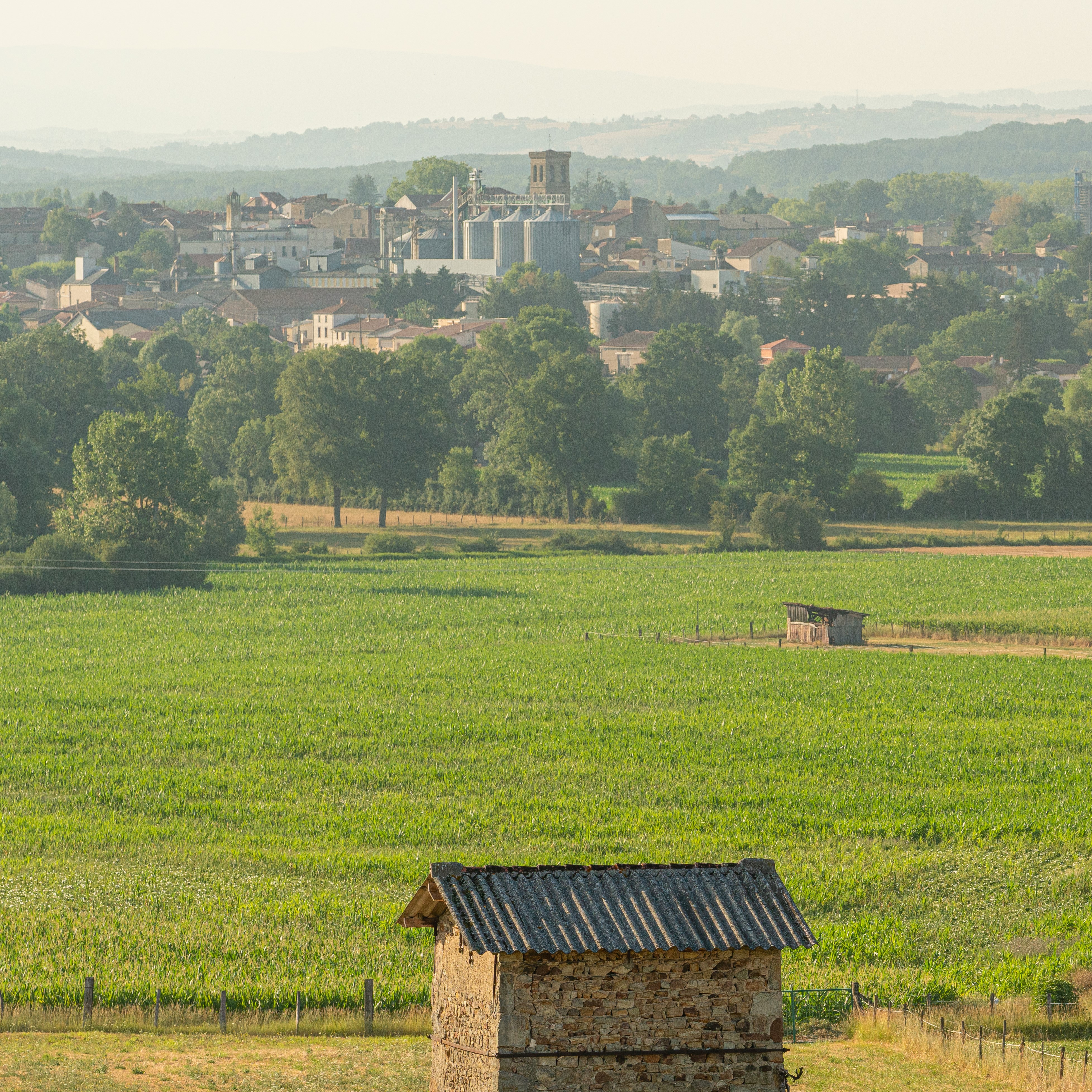 Vue sur Lezoux